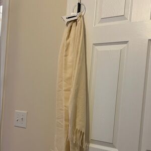 Nine West Cream Textured Scarf